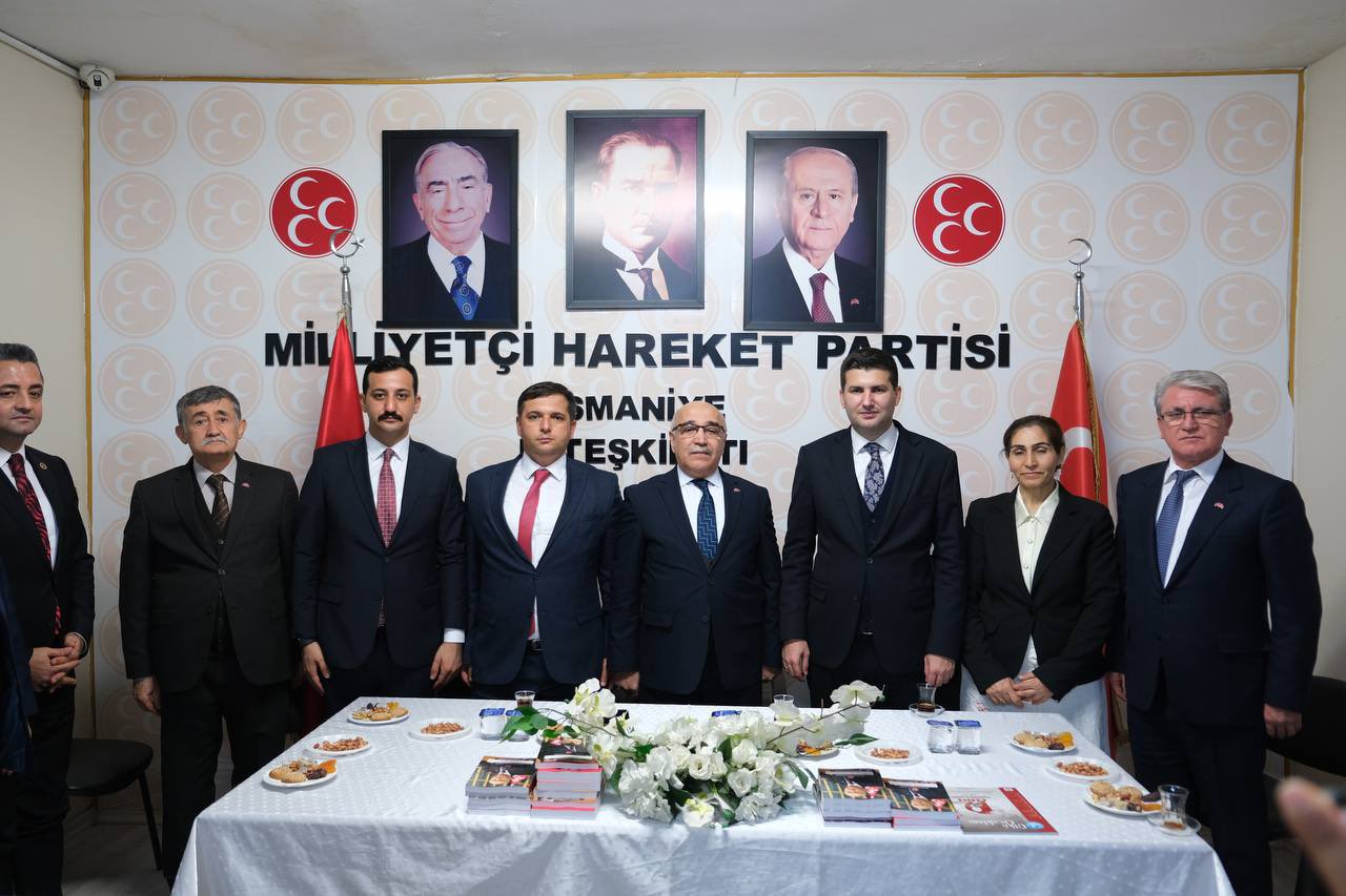 GENEL BAŞKANIMIZ MHP OSMANİYE İL BAŞKANLIĞINI ZİYARET ETTİ